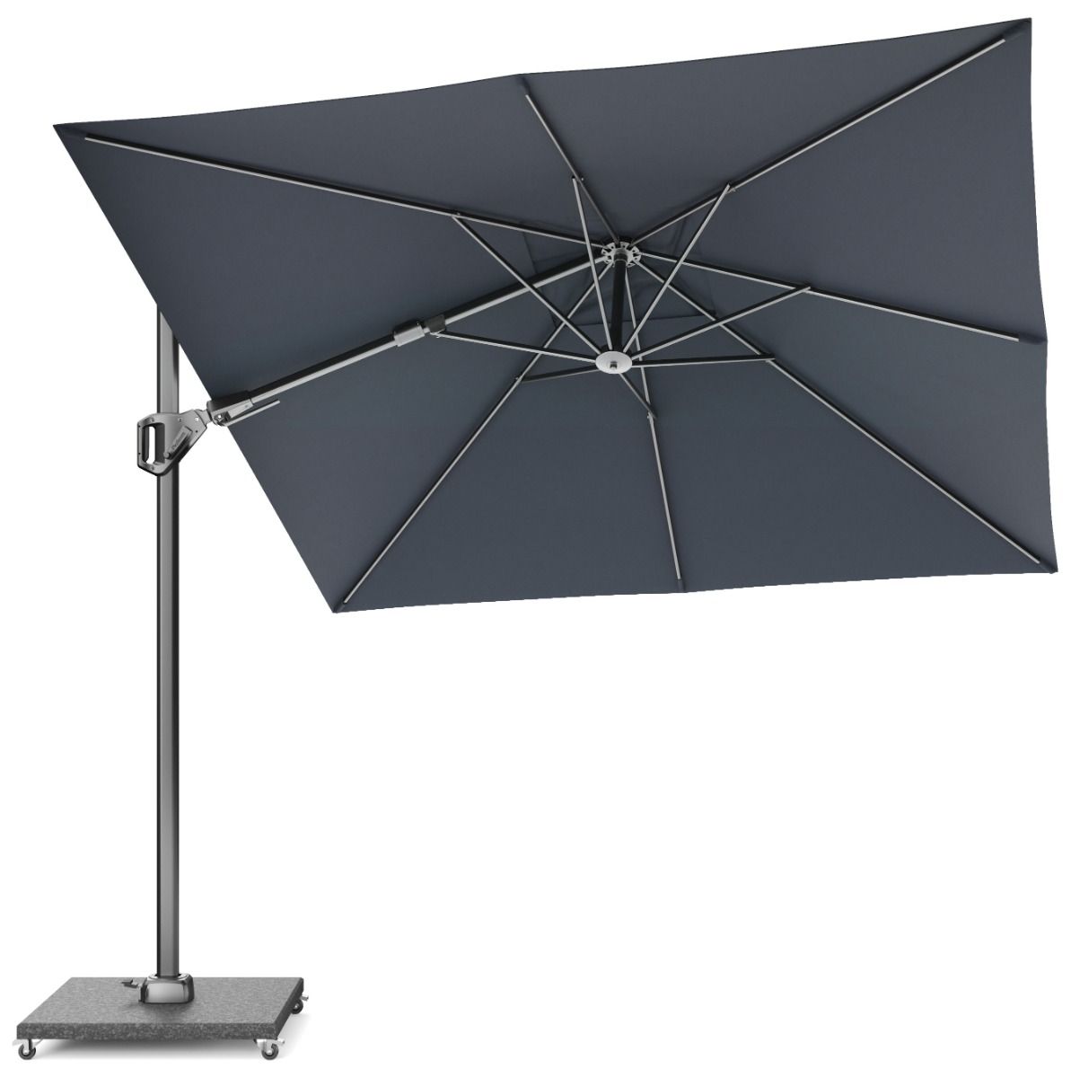 Platinum Voyager zweefparasol 2.7x2.7m T2 ( excl. voet)