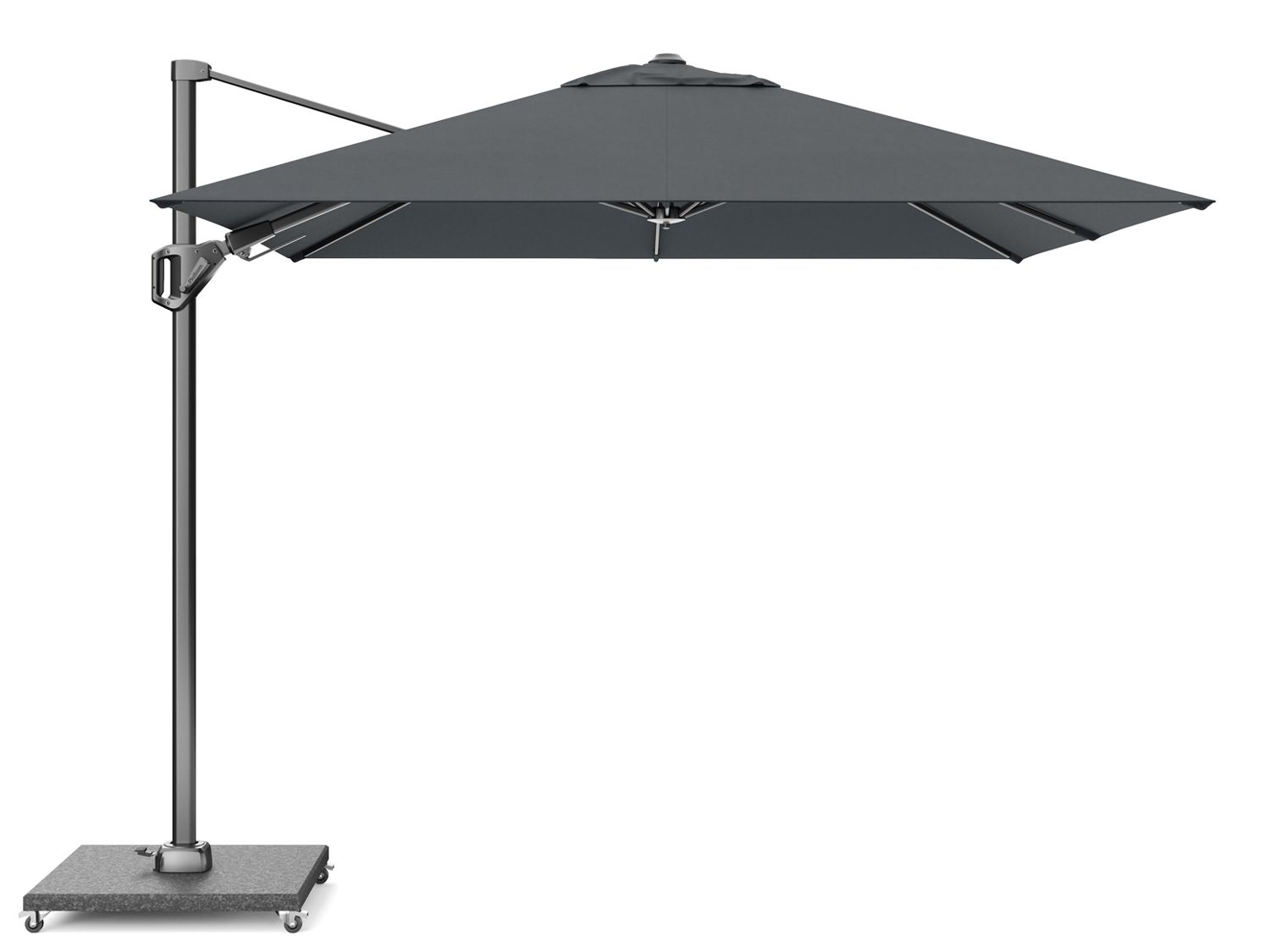 Platinum Voyager zweefparasol 2.7x2.7m T2 ( excl. voet)