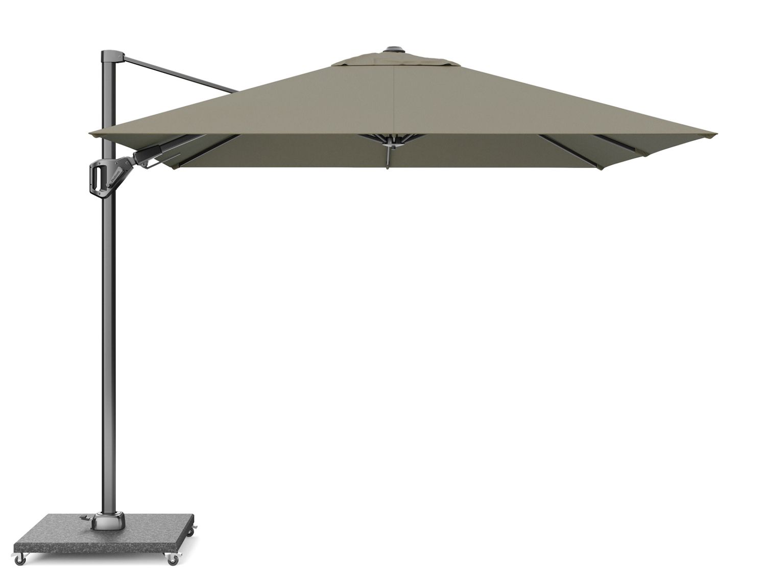 Platinum Voyager zweefparasol 2.7x2.7m T2 (excl. voet)