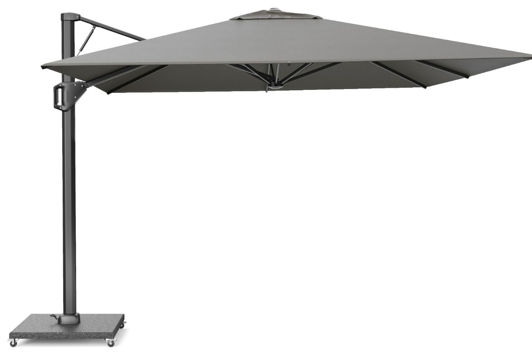 Platinum Beaufort premium zweefparasol 3.2x3.2m (excl.voet)