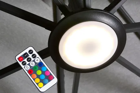 Platinum Parasol led multi colour light
