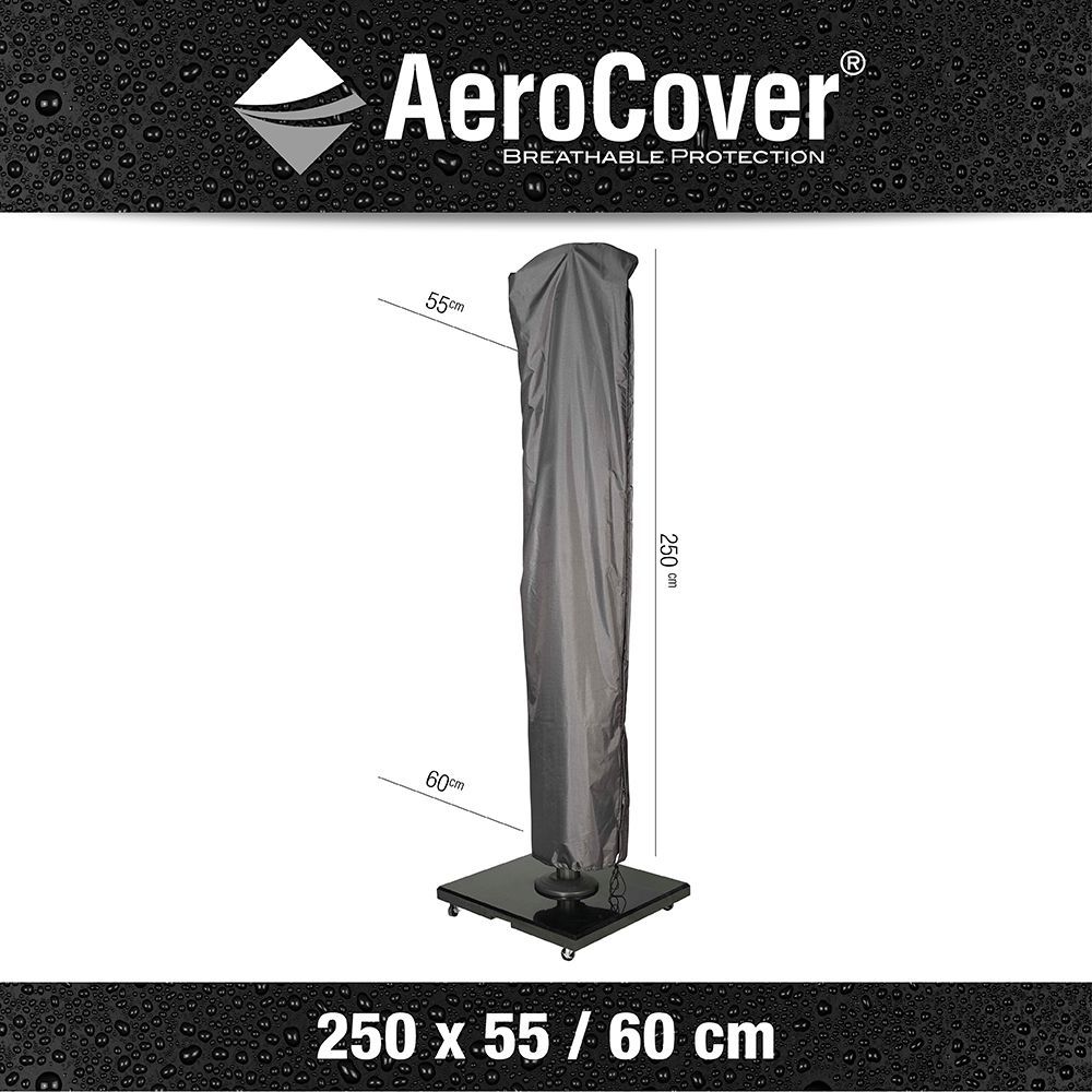 Aerocover zweefparasolhoes H250 x 55/60