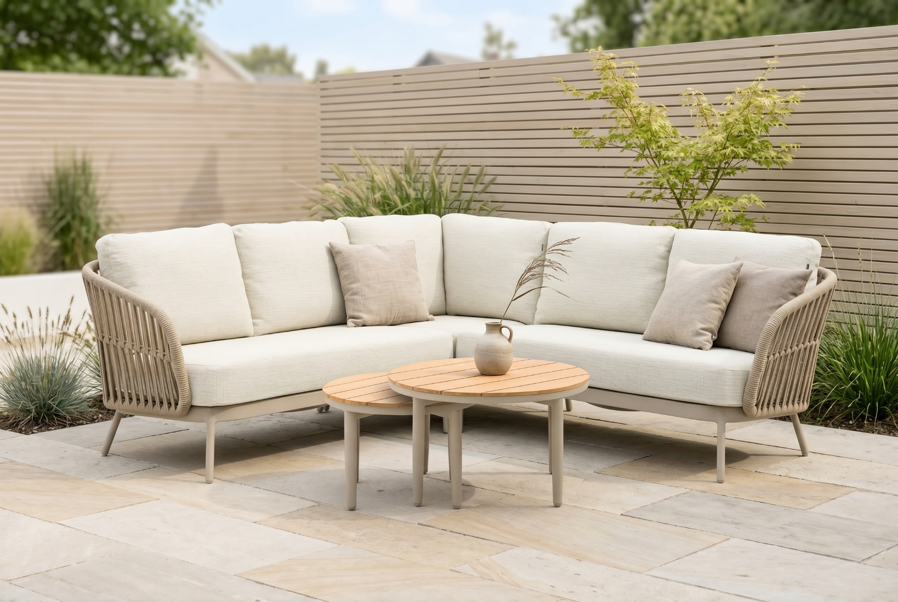 Coco Elara/Toscane 50/70 cm hoek loungeset 5-delig