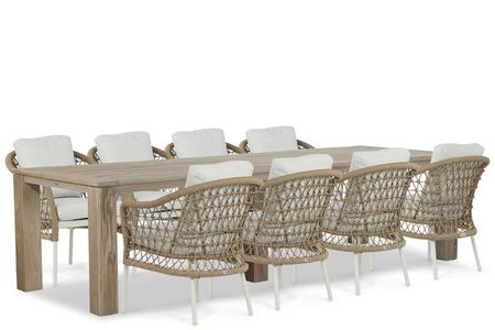 Coco Bali/Brighton 300 cm dining tuinset 9-delig