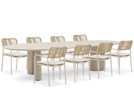 Coco Penya/Weave 300 cm dining tuinset 9-delig