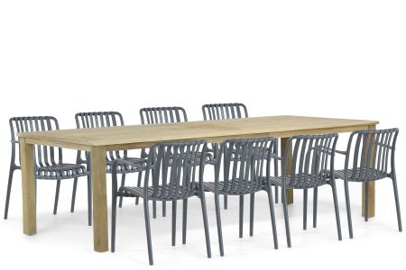 Domani Vento/Weston 300 cm dining tuinset 9-delig