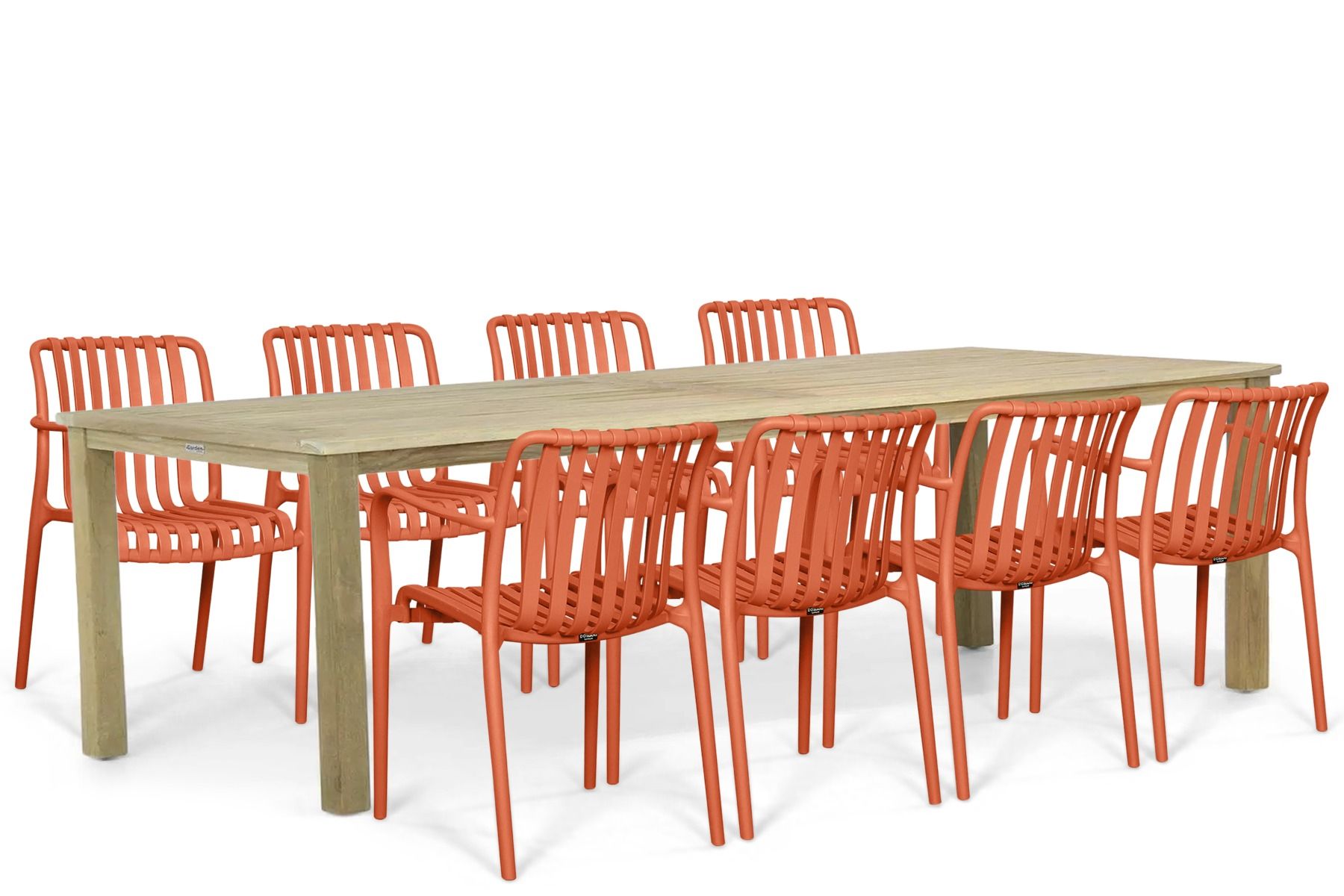 Domani Alba/Weston 300x90 cm dining tuinset 9-delig