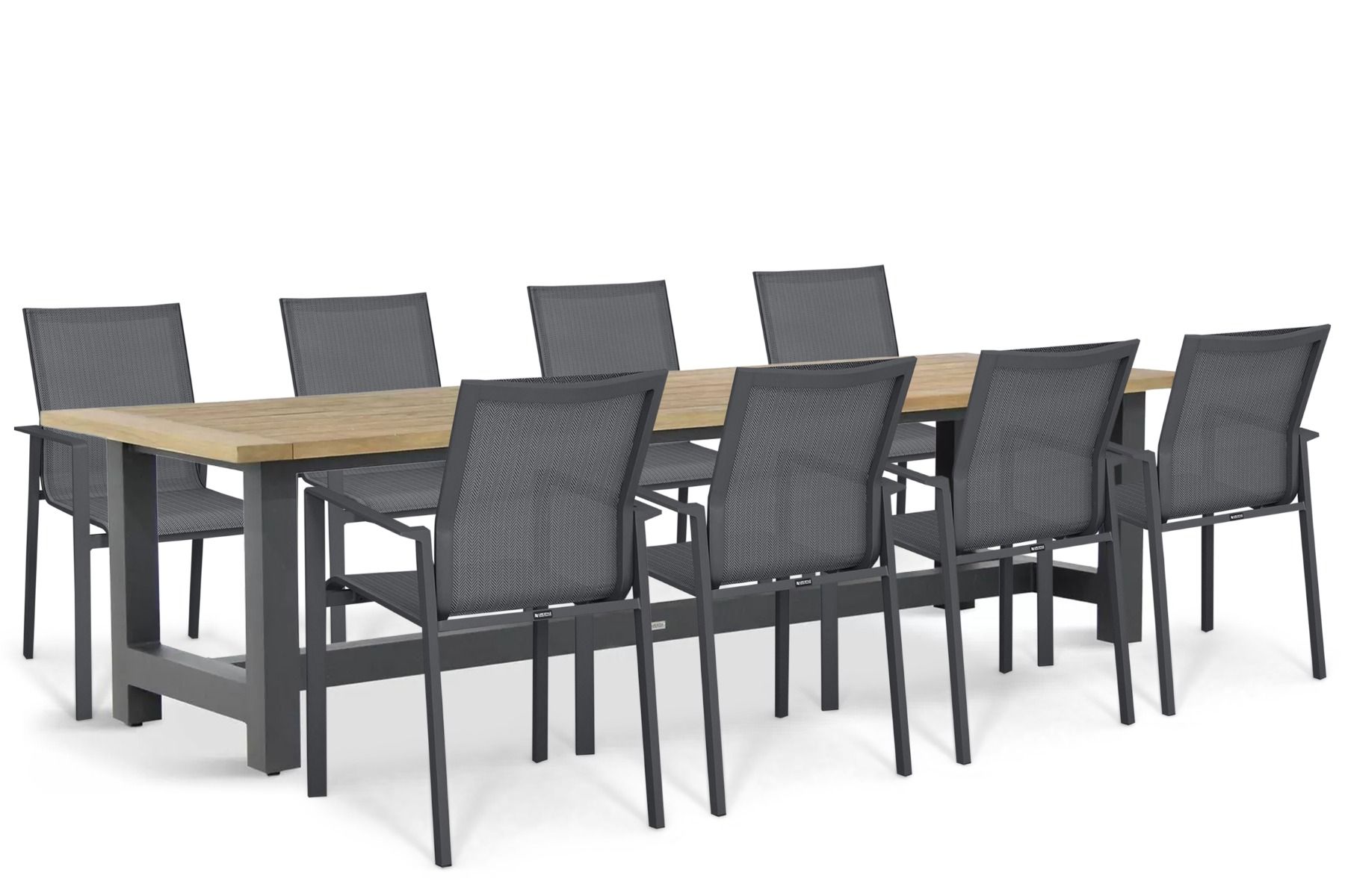 Lifestyle Timo/San Francisco 300x100cm dining tuinset 9-delig