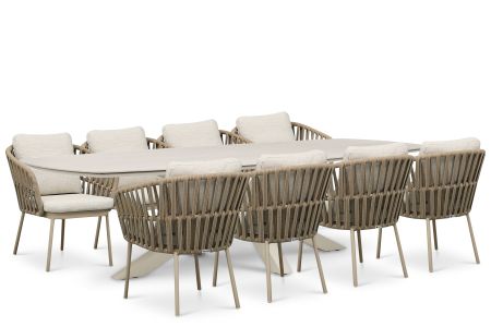 Coco Elara/Voyage 300x120 cm dining tuinset 9-delig