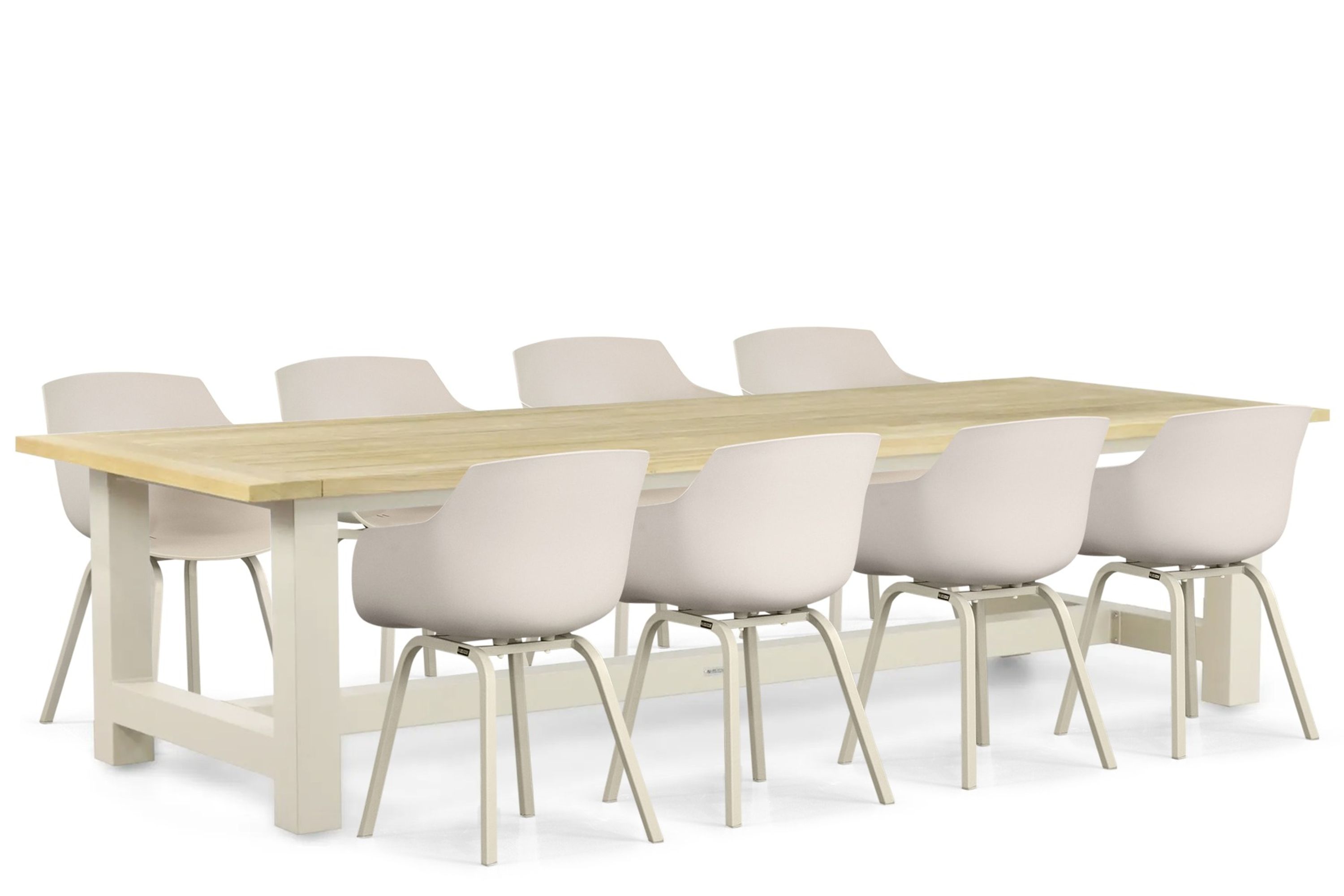 Lifestyle Salina/San Francisco 300 cm dining tuinset 9-delig
