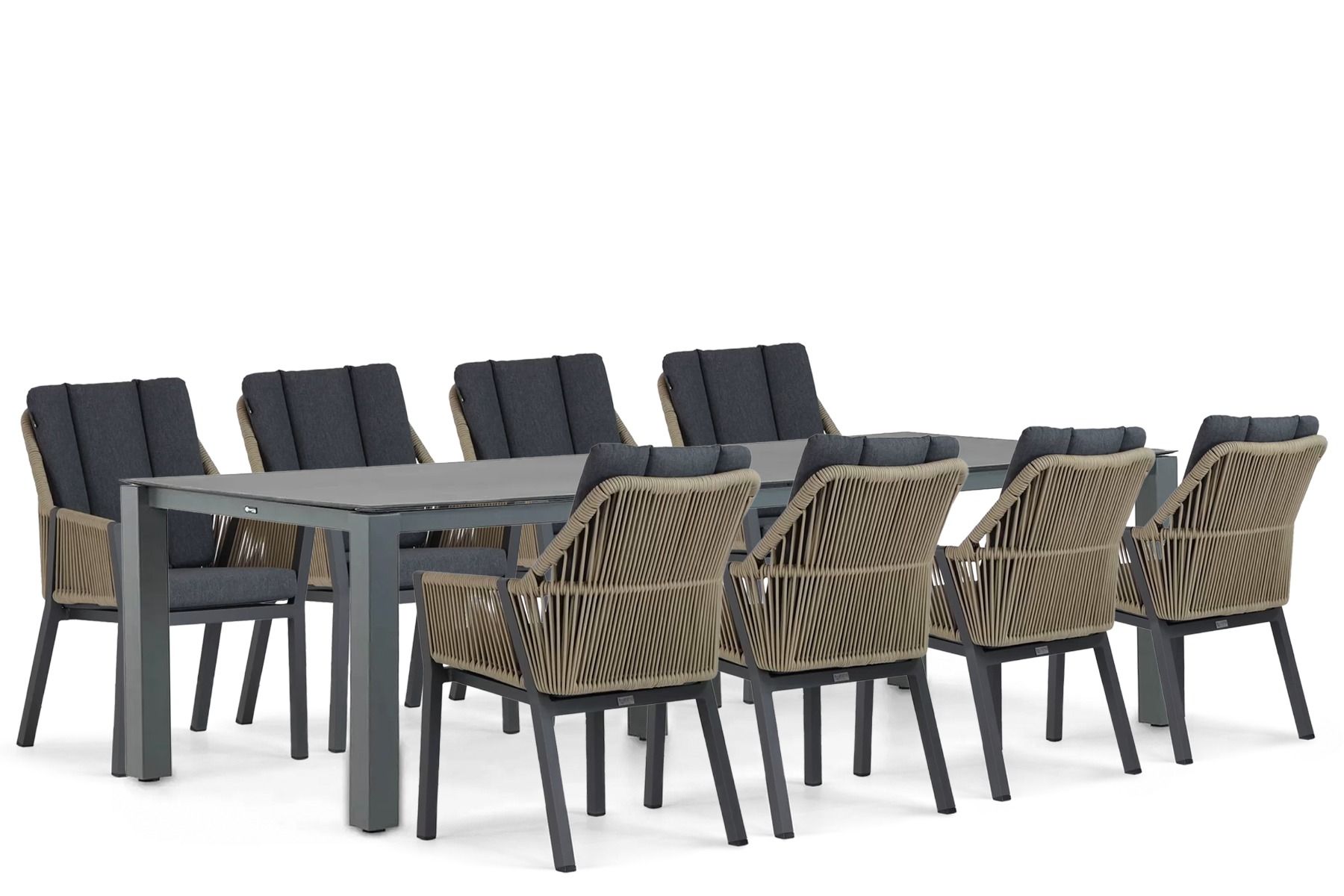 Lifestyle Verona/Yoko 300 cm dining tuinset 9-delig