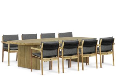 Santika Suka/Falcon 300 cm dining tuinset 9-delig