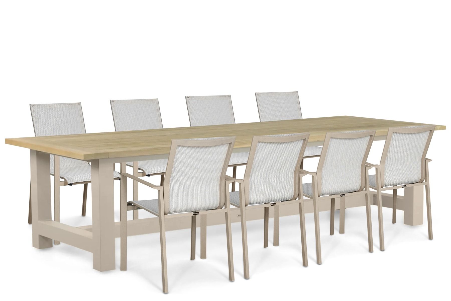 Lifestyle Timo/San Francisco 300x100cm dining tuinset 9-delig