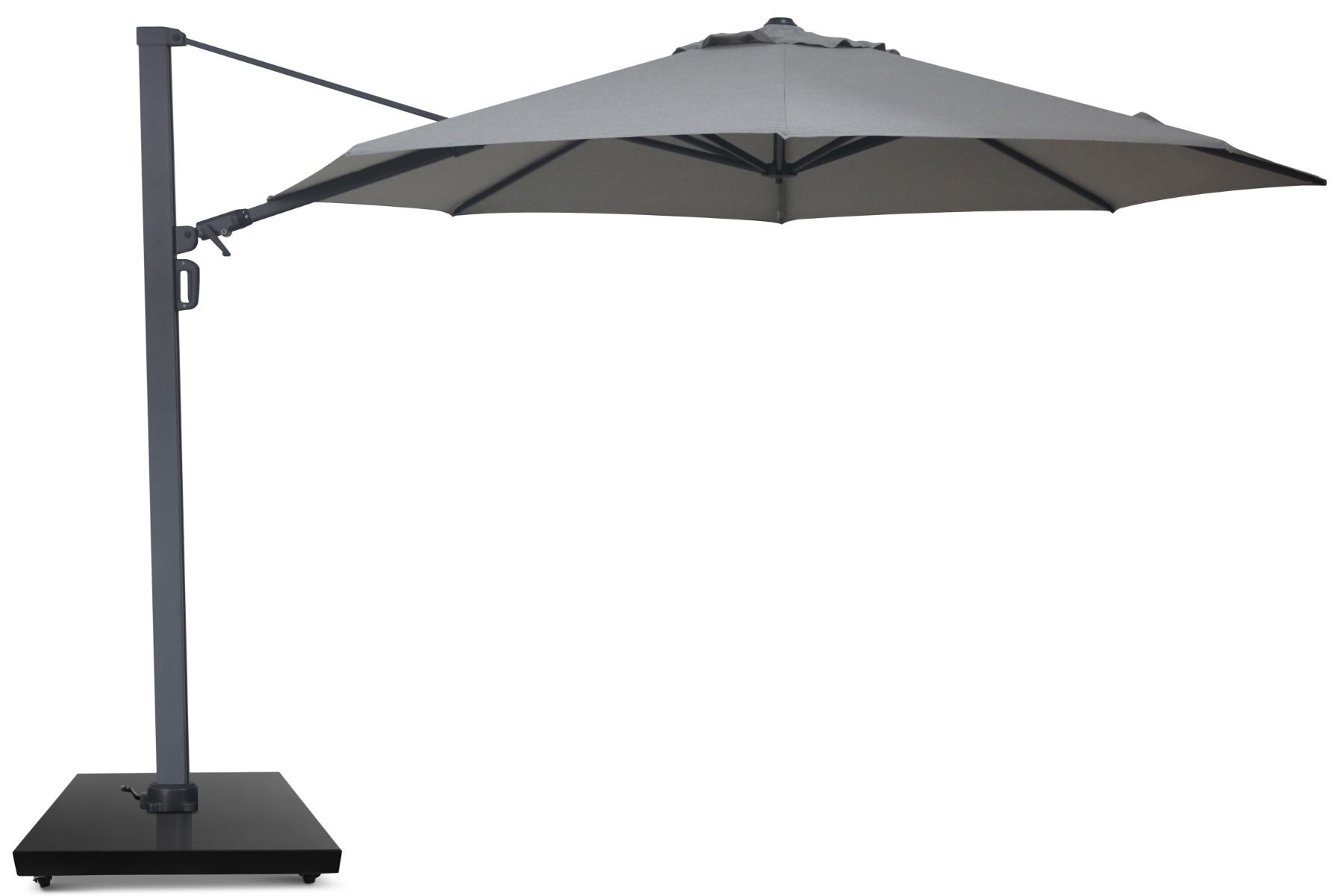 Camello Luna zweefparasol 3.5m S2 Excellent (incl. voet + hoes) thumbnail