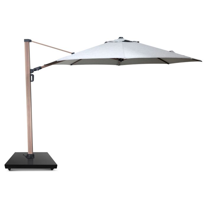 Camello Luna zweefparasol 3.5m S2 Excellent (incl. voet + hoes)