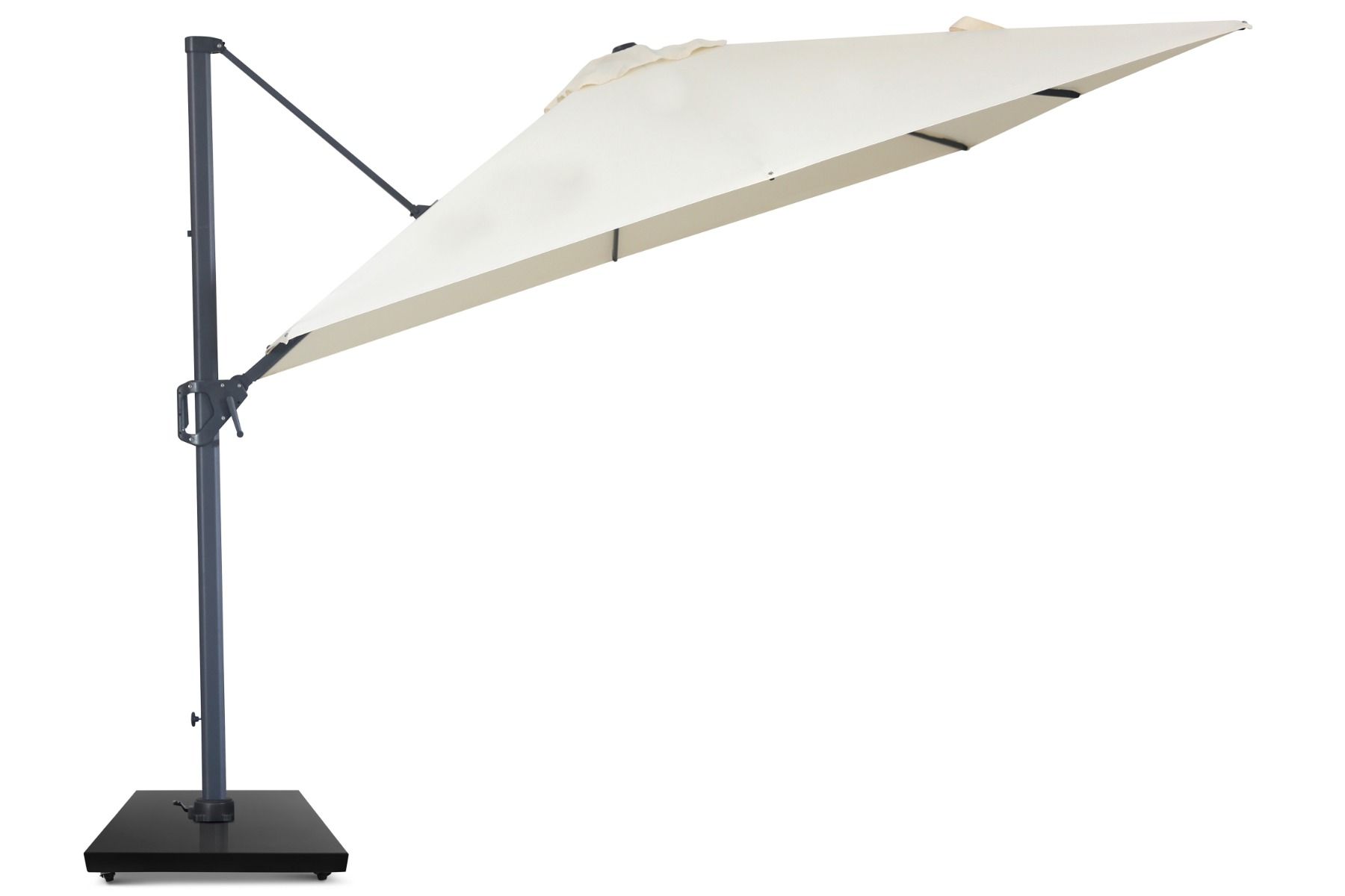 Camello Diego zweefparasol 3x3m S1 (excl. voet)