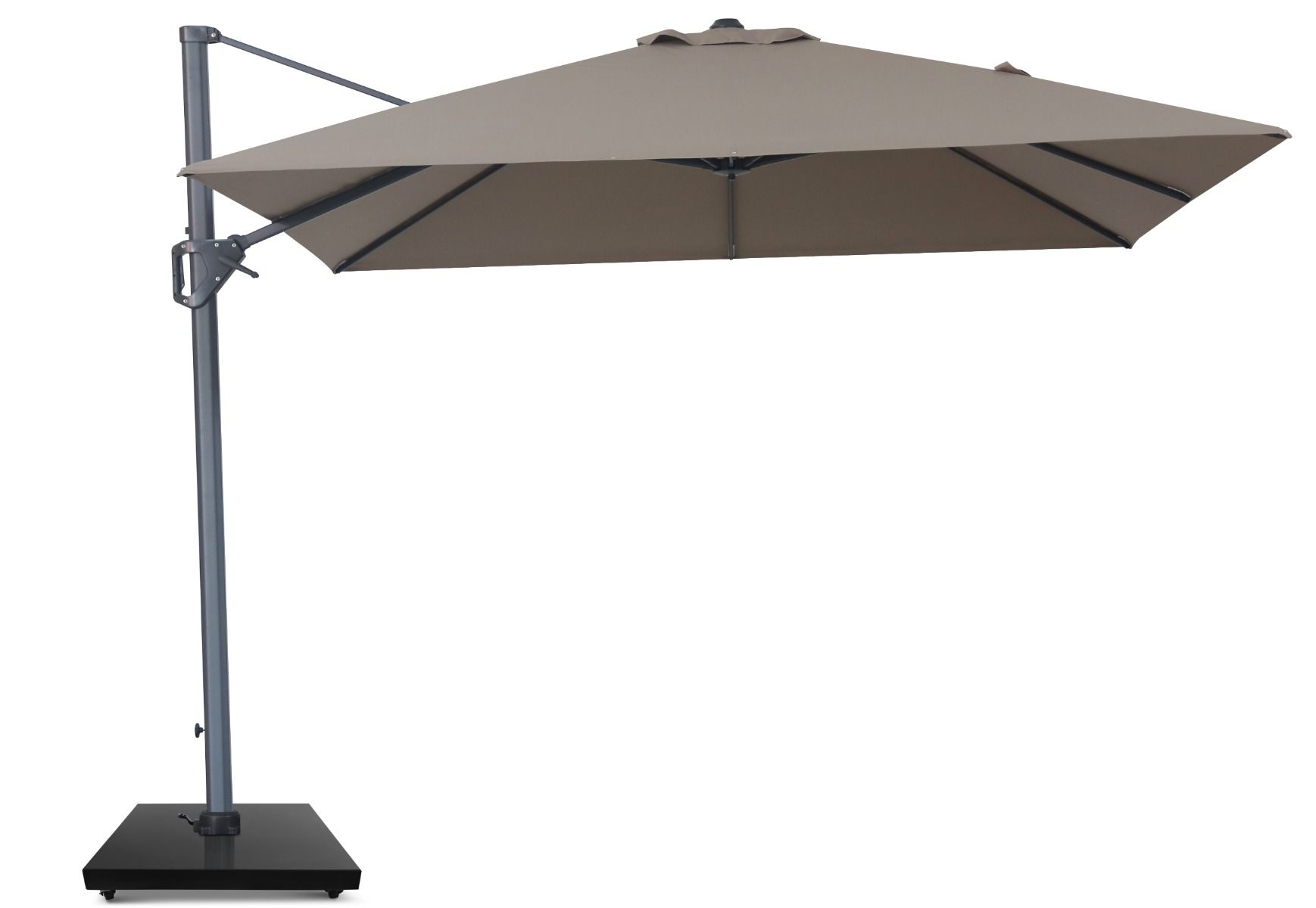 Camello Diego zweefparasol 3x3m S1 (excl. voet) thumbnail