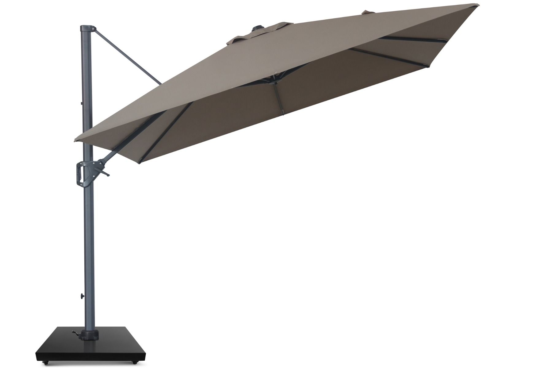 Camello Diego zweefparasol 3x3m S1 (excl. voet)