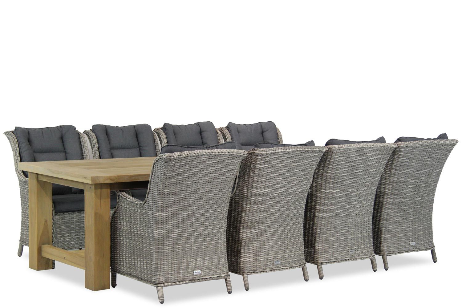 Garden Collections Aberdeen/Fourmile 300 cm dining tuinset 9-delig thumbnail