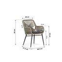 Lifestyle Advance/Sorrento 125 cm dining tuinset 5-delig thumbnail