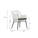 Lifestyle Advance/Graniet 300 cm dining tuinset 9-delig thumbnail