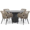 Lifestyle Advance/Graniet 120 cm dining tuinset 5-delig thumbnail