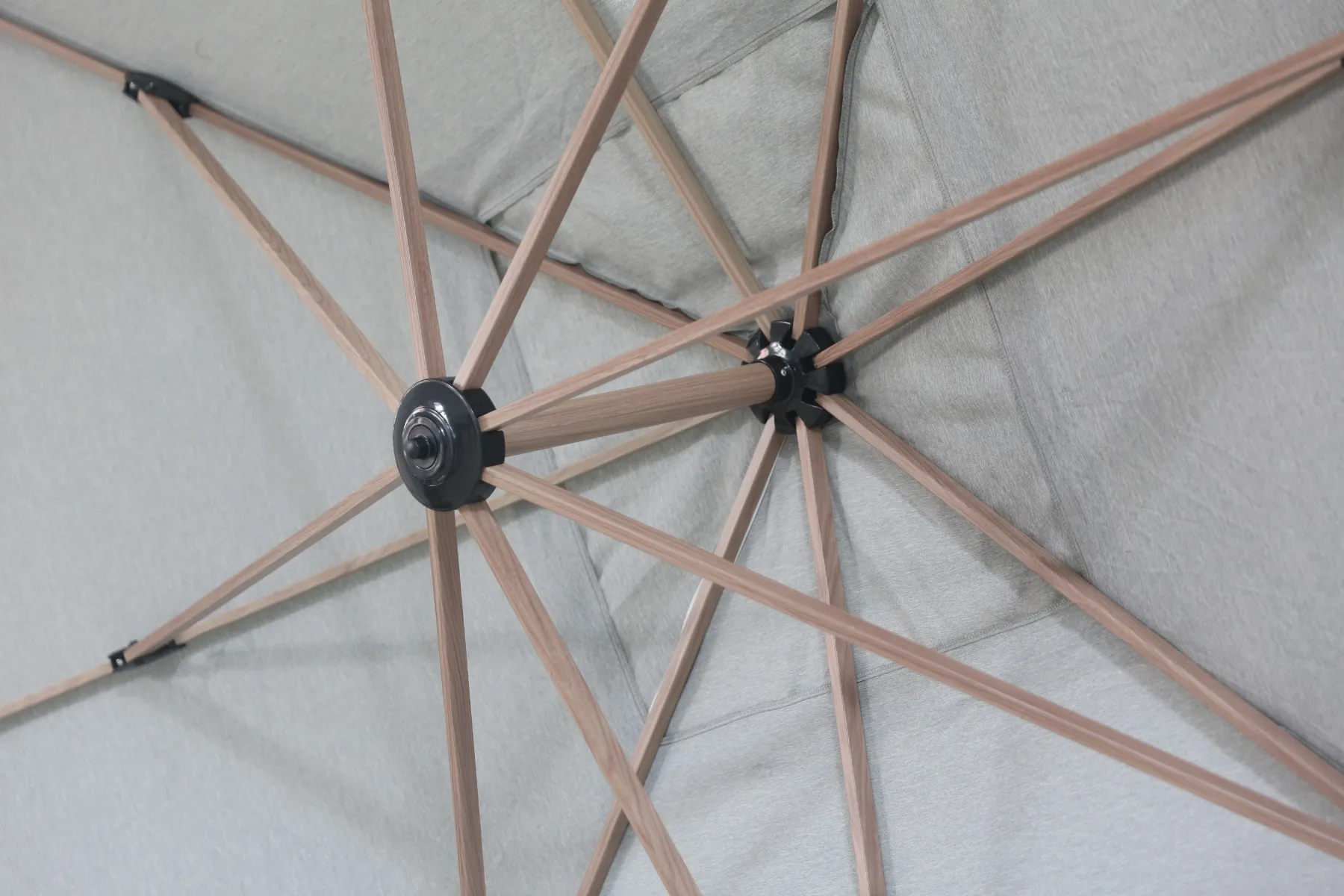 Camello Mateo zweefparasol 3.5x3.5m S1 (excl. voet)