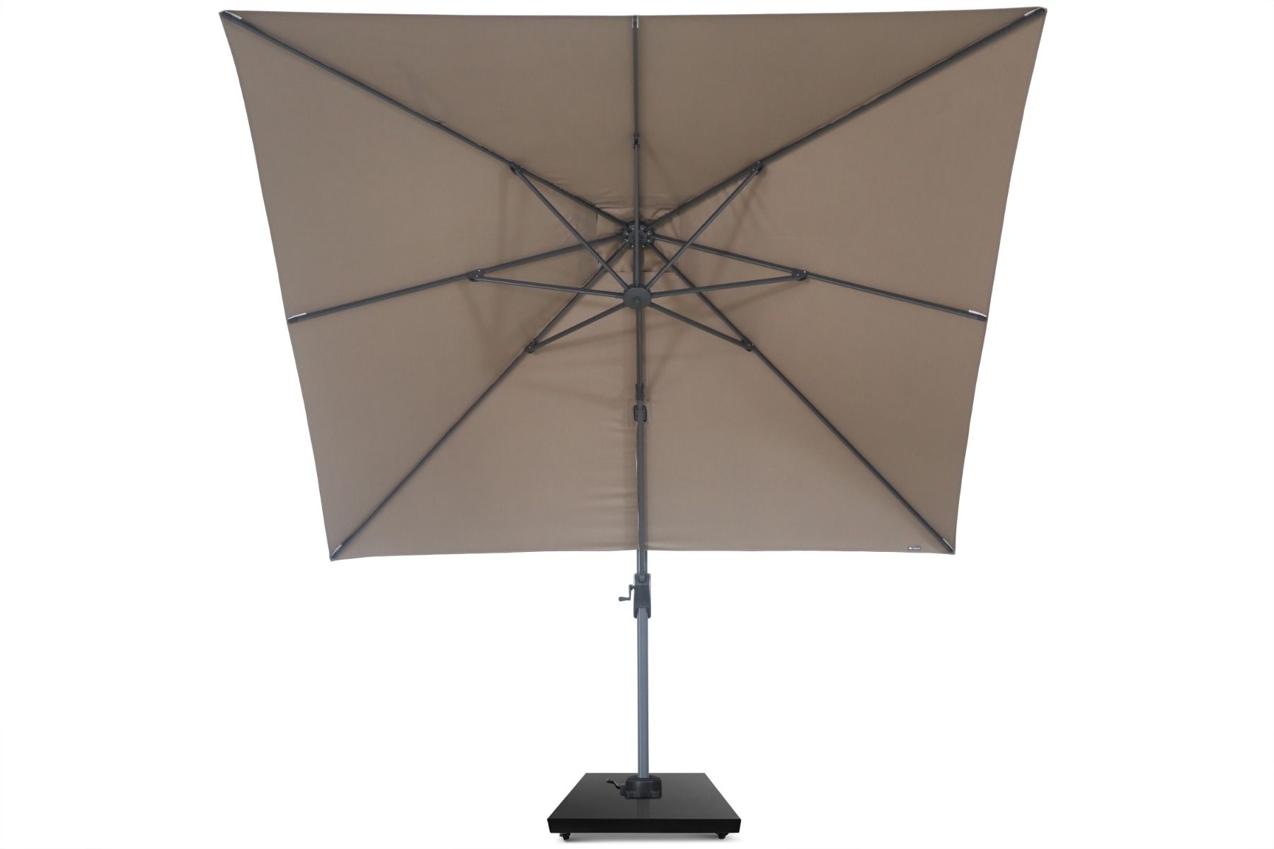Camello Diego zweefparasol 3x3m S1 (excl. voet)