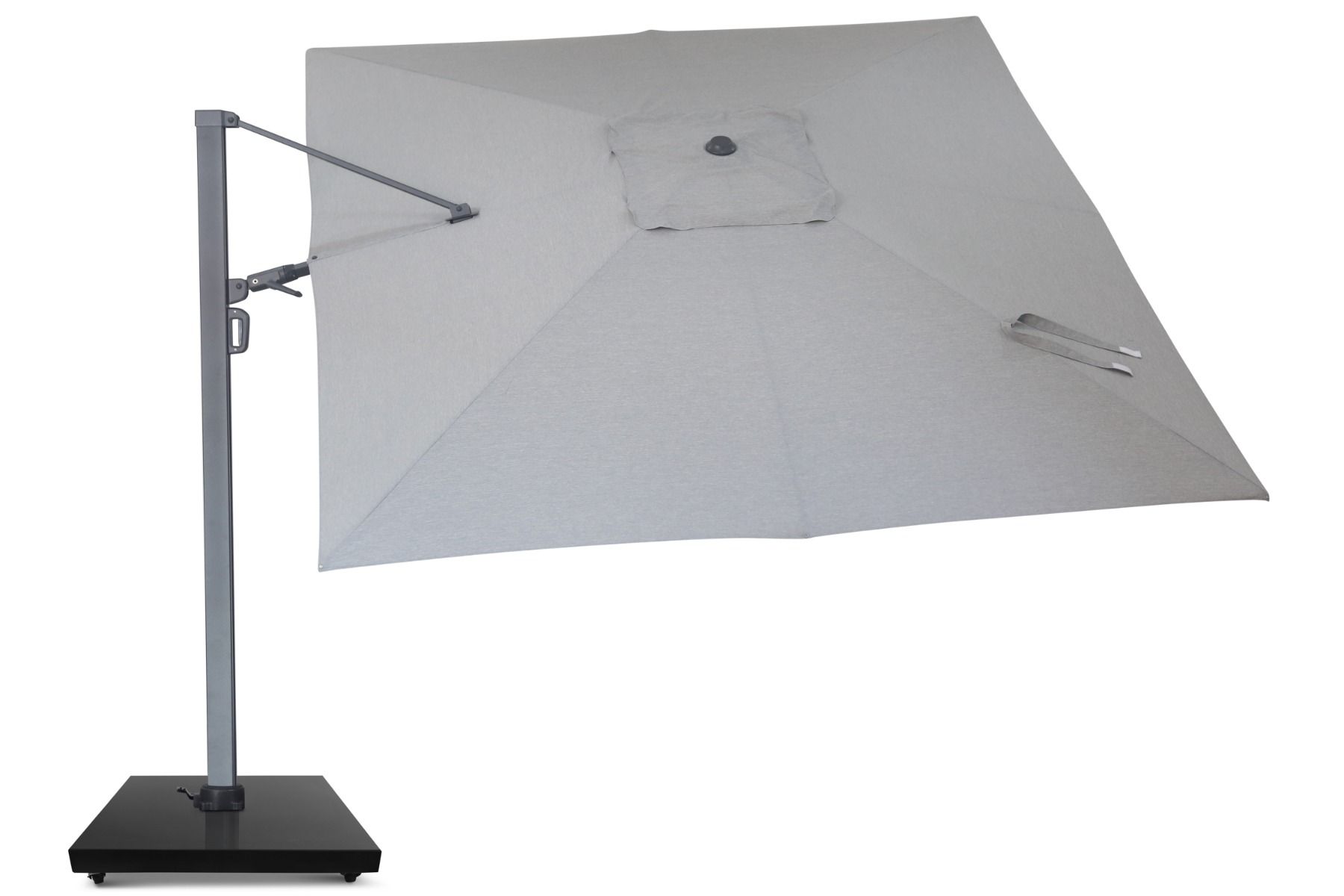 Camello Luna zweefparasol 3x3.5m S2 Excellent (incl. voet + hoes)