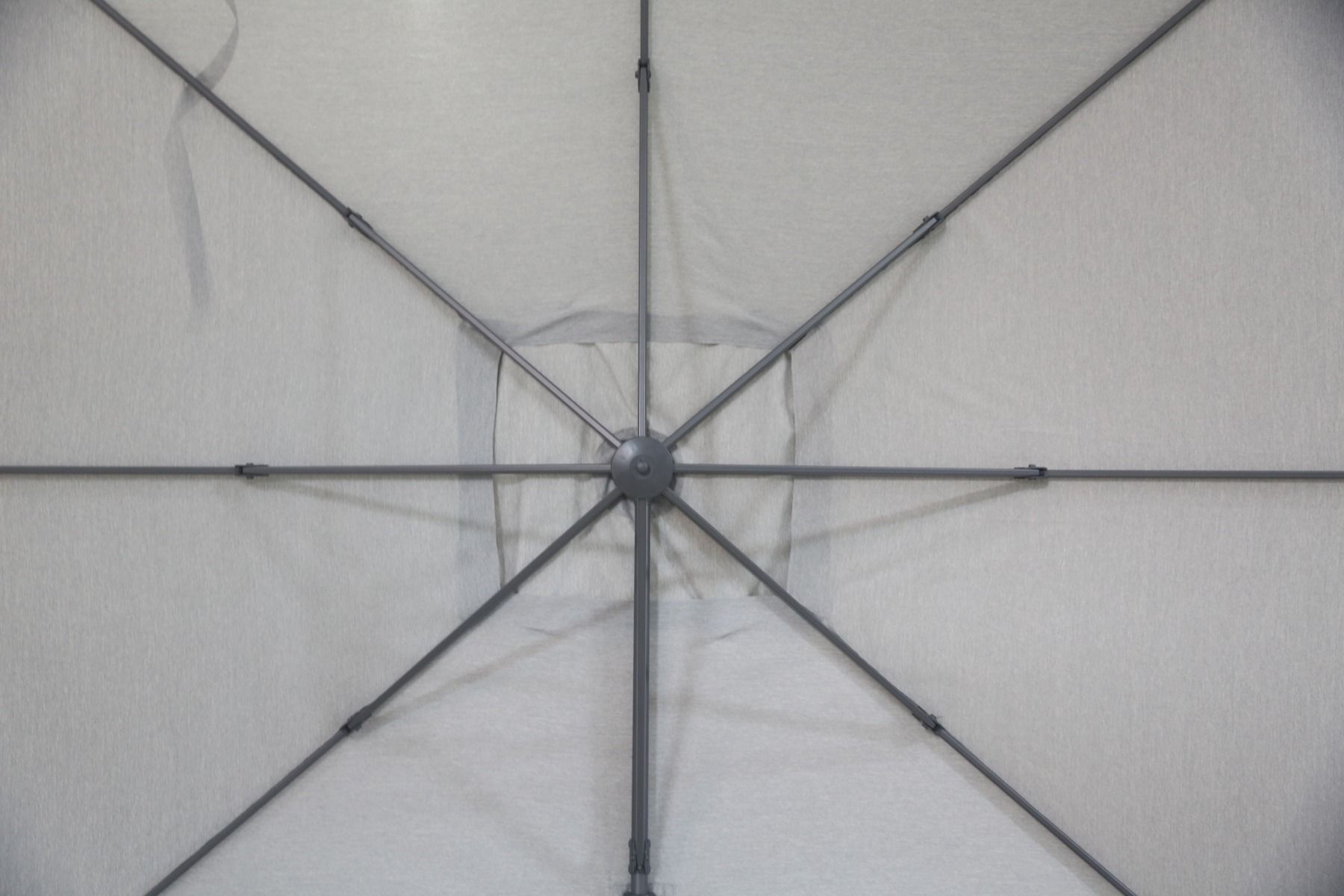 Camello Luna zweefparasol 3x3.5m S2 Excellent (incl. voet + hoes)