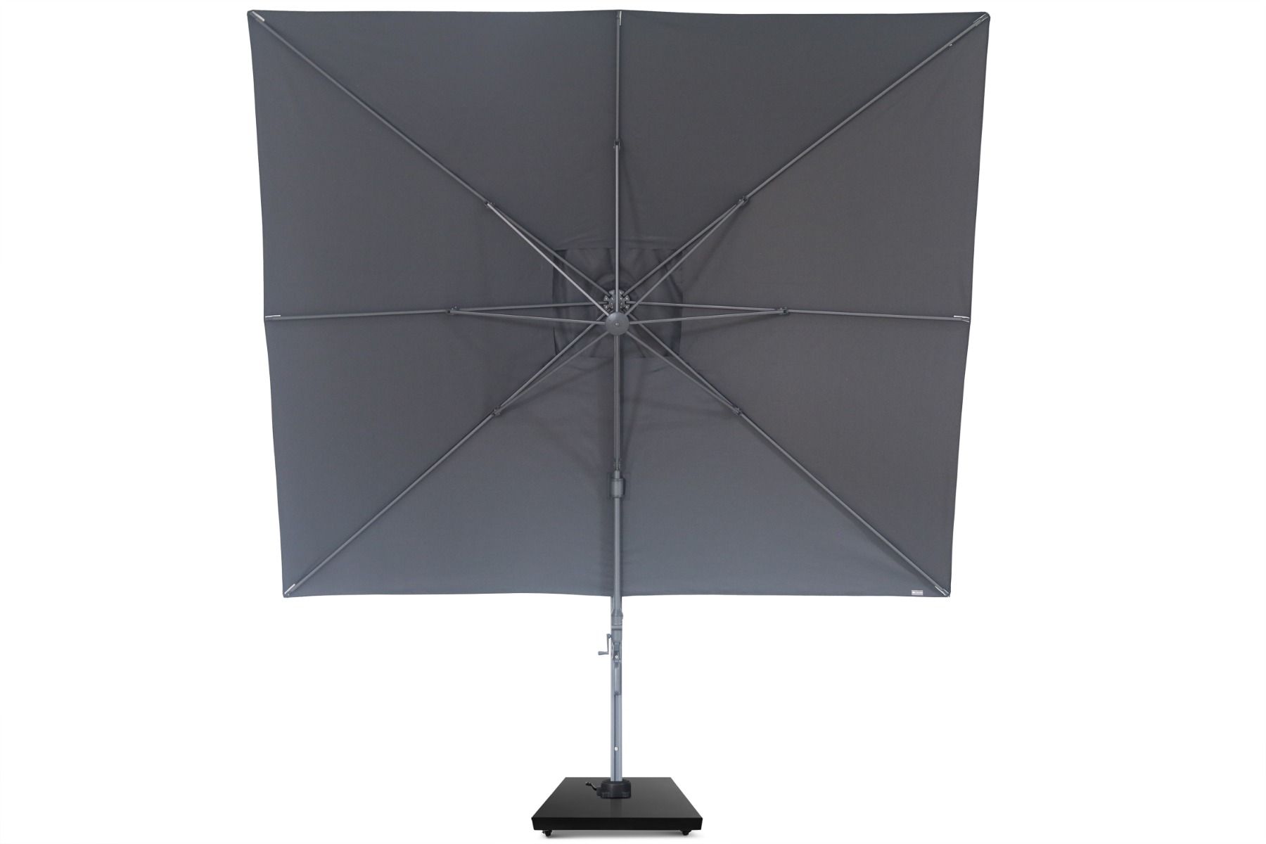 Camello Luna zweefparasol 3x3.5m S2 Excellent (incl. voet + hoes)
