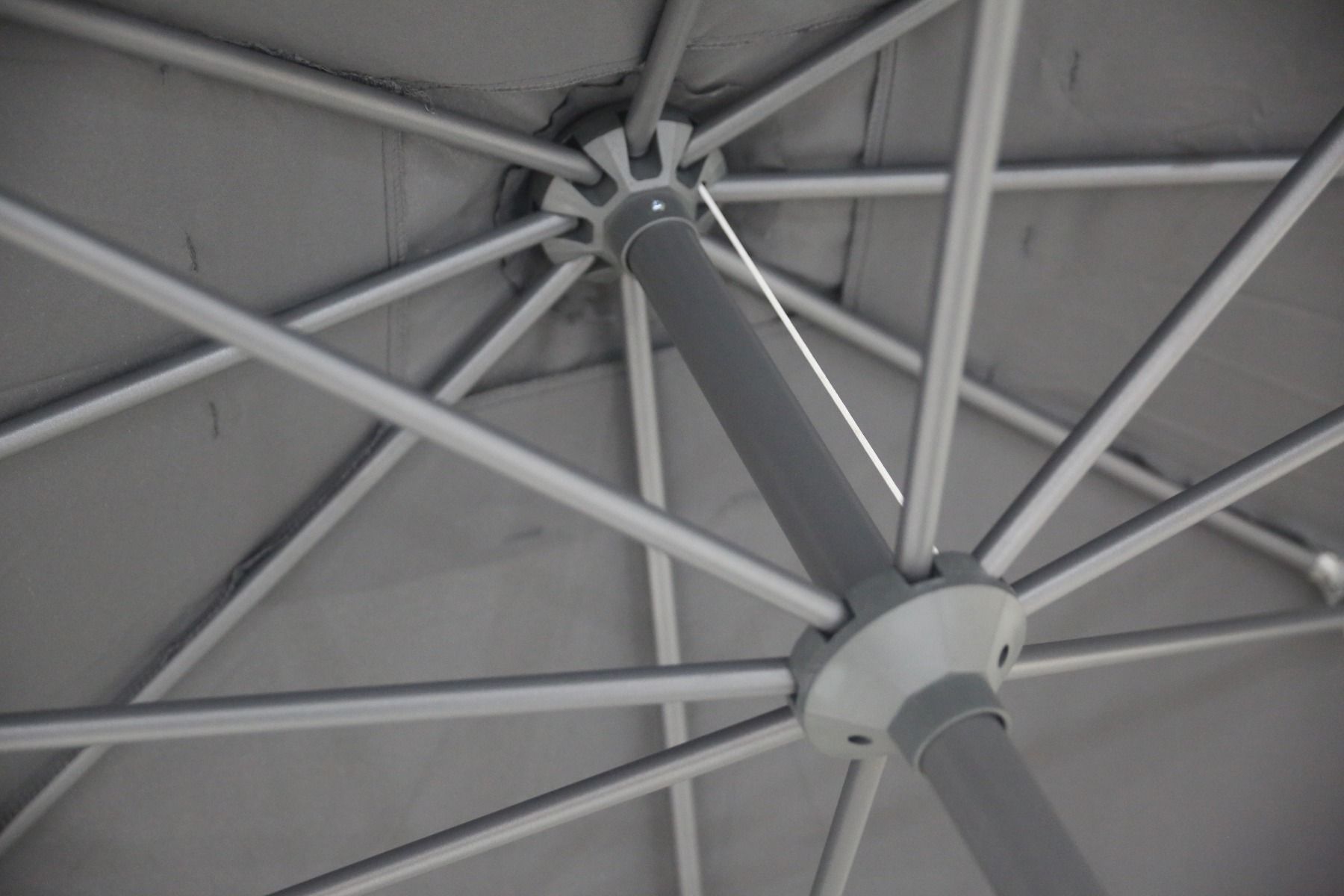 Camello Valerio stokparasol 2x3m (excl.voet)