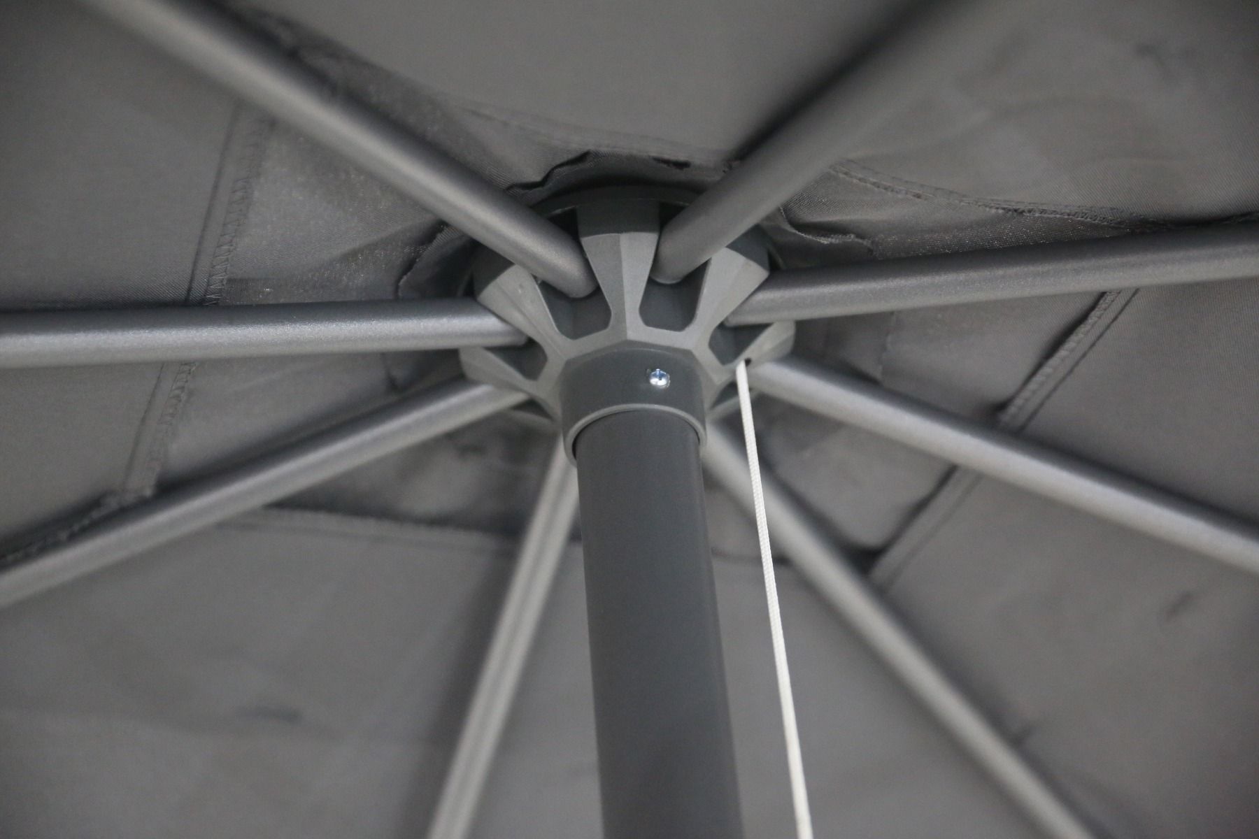 Camello Valerio stokparasol 2x3m (excl.voet)