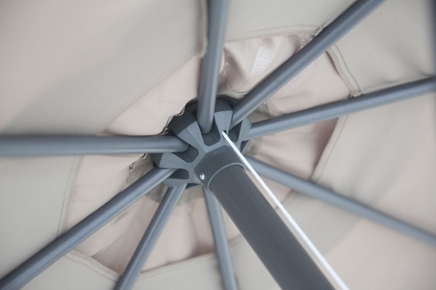 Camello Valerio stokparasol 3m (excl. voet)