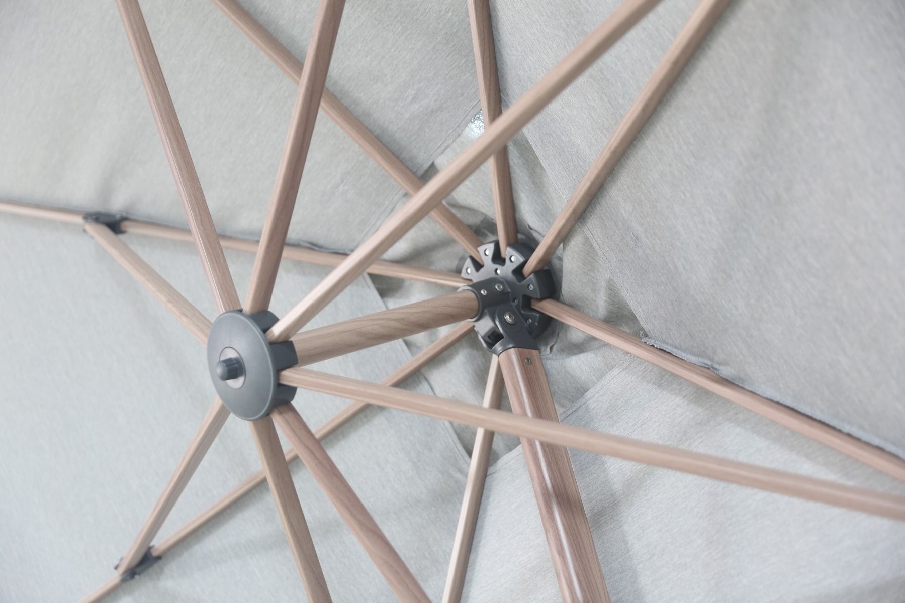 Camello Luna zweefparasol 3x3m S2 Excellent (excl. voet)