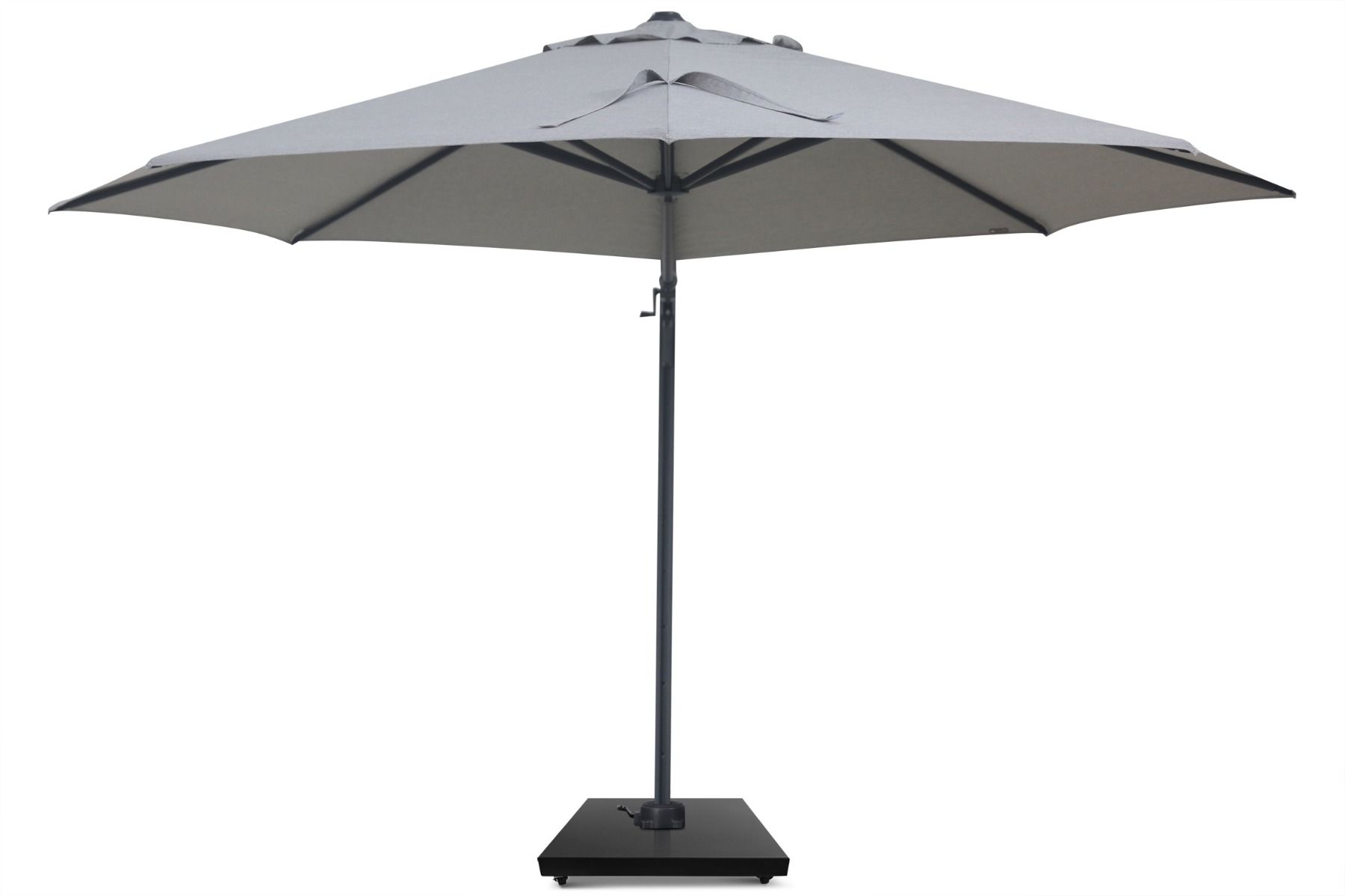 Camello Luna zweefparasol 3.5m S2 Excellent (incl. voet + hoes)