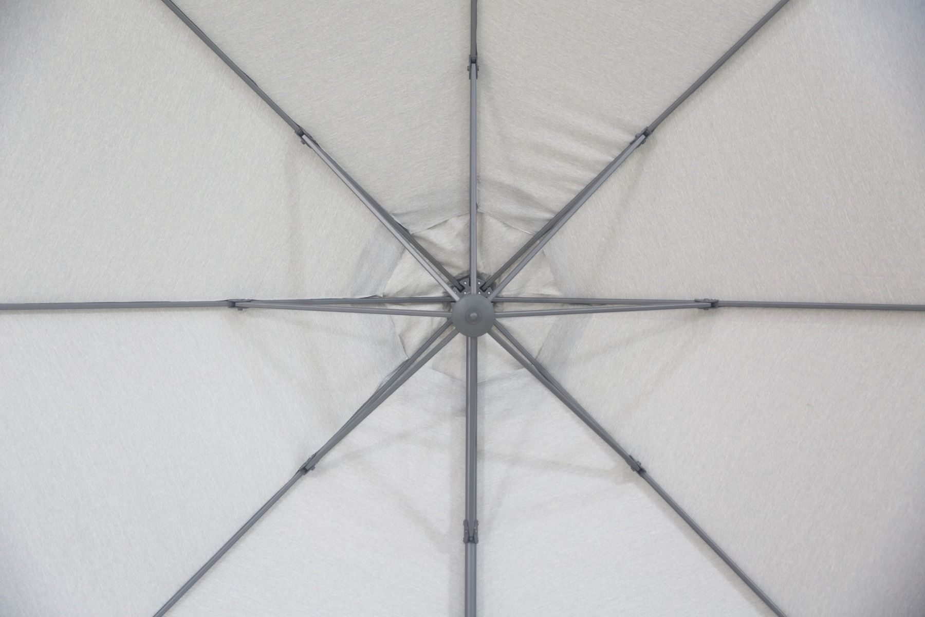 Camello Luna zweefparasol 3.5m S2 Excellent (incl. voet + hoes)