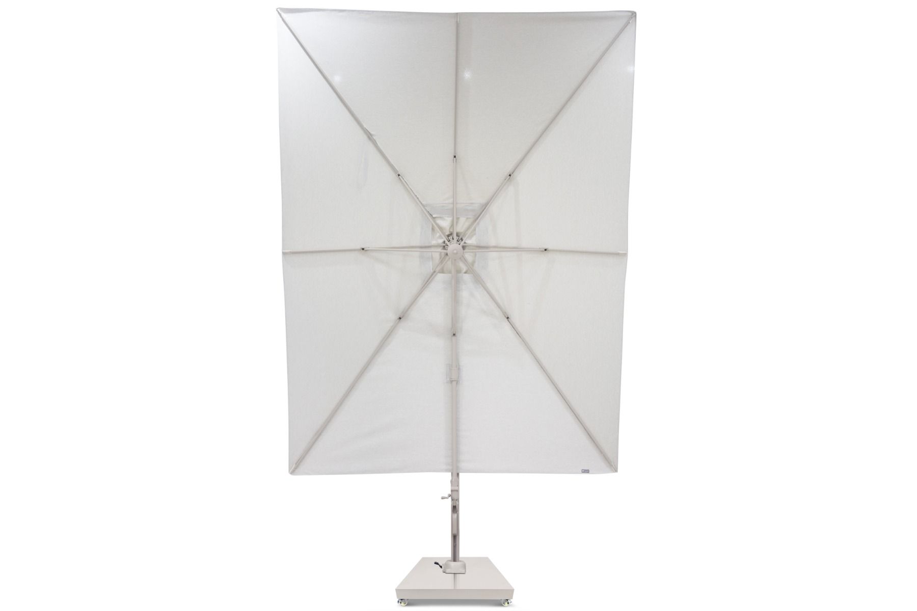 Camello Luna zweefparasol 3.5x2.6m Sand (excl. voet)