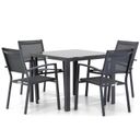 Lifestyle Amarilla/Mondello 90 cm dining tuinset 5-delig thumbnail