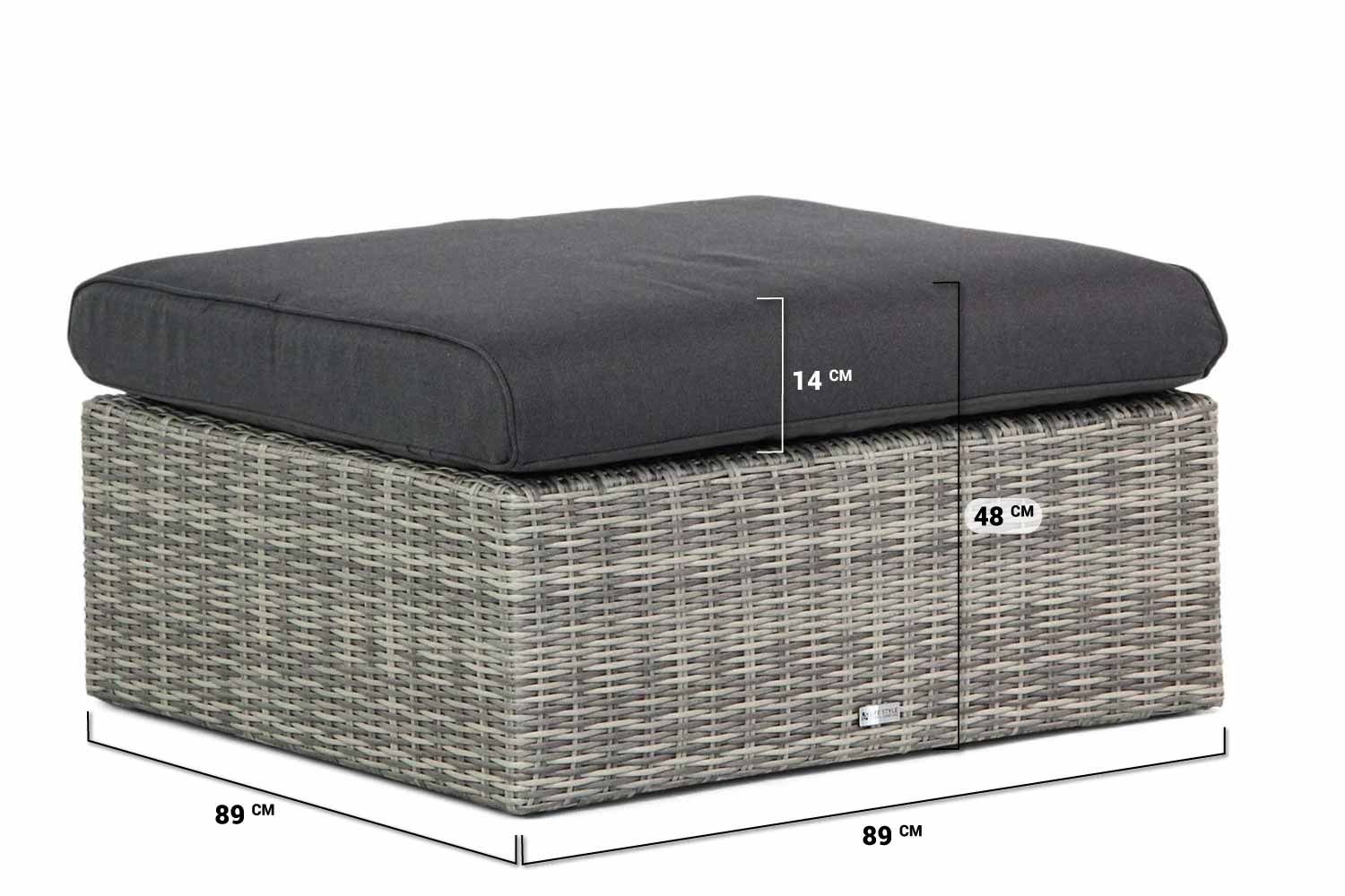 Garden Collections Amico hoek loungeset 4-delig thumbnail