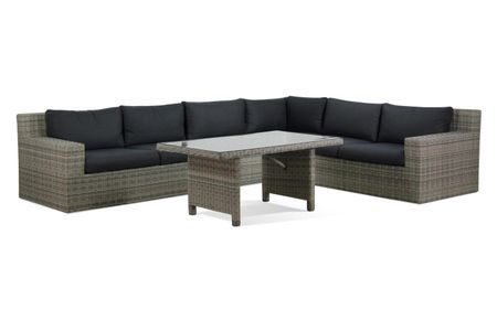Garden Collections Amico/Napoli dining loungeset 5-delig