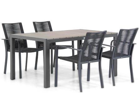 Santika Annisa/Young 155 cm dining tuinset 5-delig