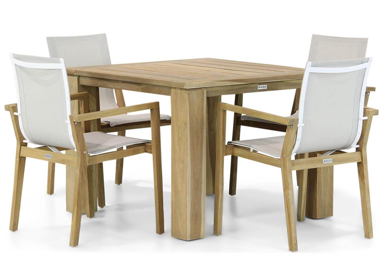 Lifestyle Atlanta/Brighton 100 cm dining tuinset 5-delig thumbnail