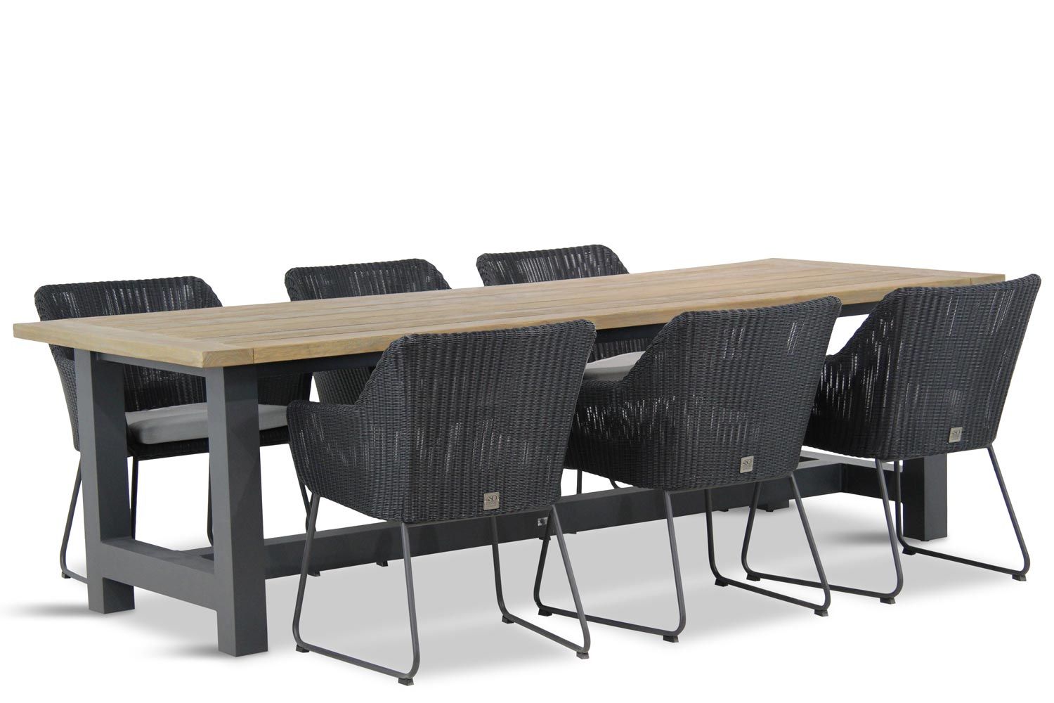 4 Seasons Outdoor Avila/San Francisco 260 cm dining tuinset 7-delig thumbnail