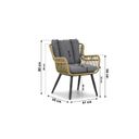 Coco Azzano/Livorno 125 cm dining tuinset 5-delig thumbnail