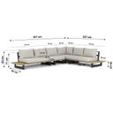 Lifestyle Azzurro hoek loungeset 4-delig thumbnail