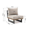 Lifestyle Azzurro hoek loungeset 5-delig thumbnail