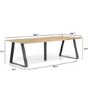 Taste Basso dining tuintafel 240 x 100 cm thumbnail