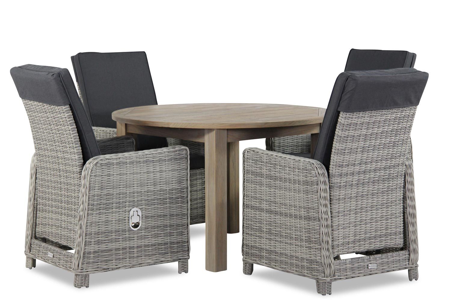 Garden Collections Bello/Brighton 120 cm dining set 5-delig thumbnail