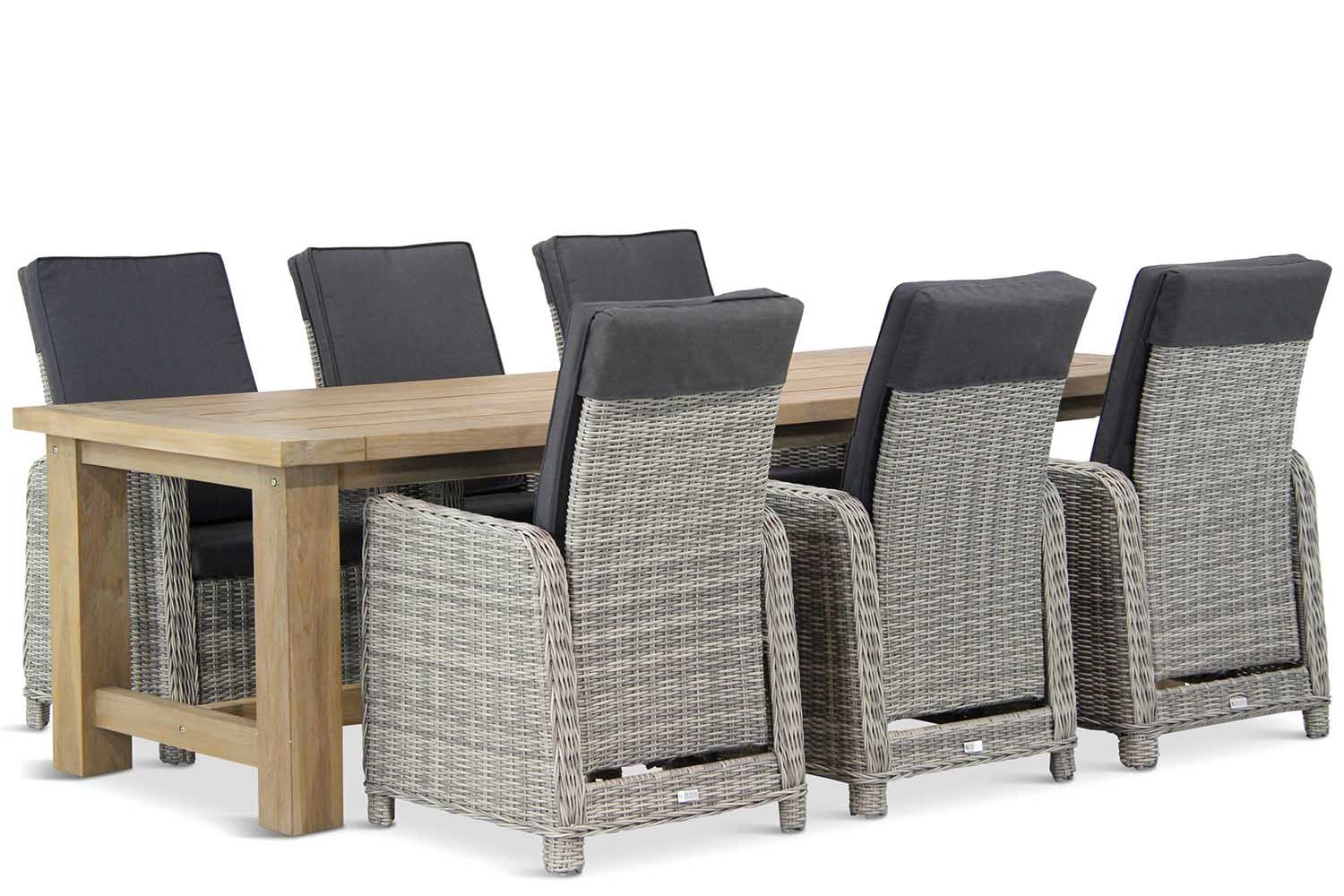 Garden Collections Bello/Fourmile 260 cm dining tuinset 7-delig thumbnail